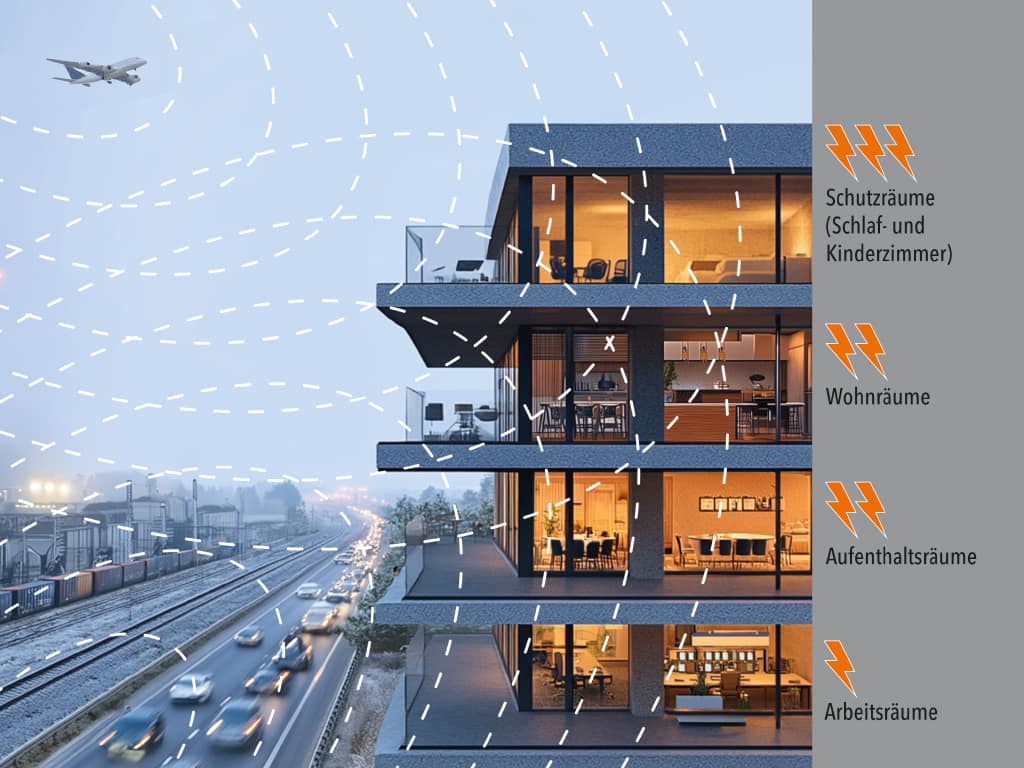 Schallschutzfenster Schallschutz an Fenstern von SÖBA