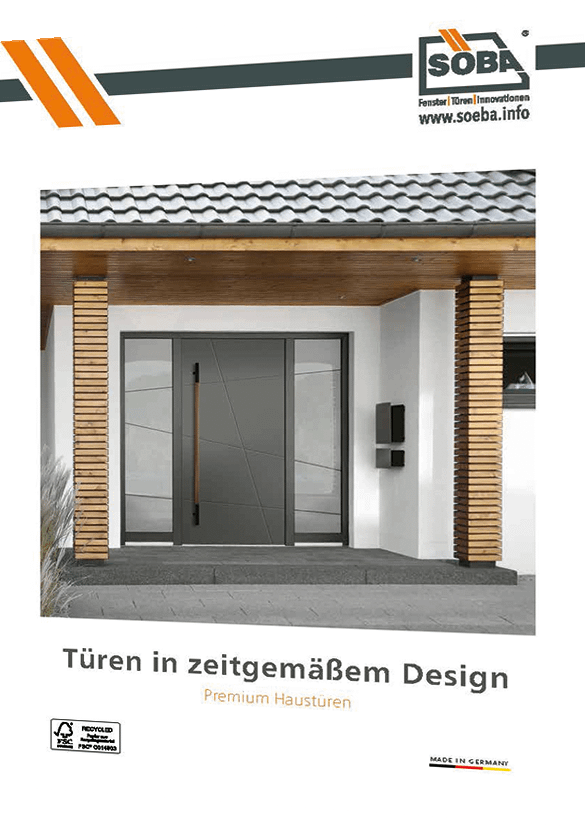 Türen 1 soeba modern haustueren premium 09 24 cover web SÖBA Fenster und Türen aus Söllichau